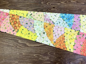 ざる菊＜半幅帯＞　長尺約430cmの画像
