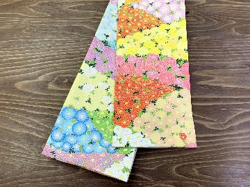 ざる菊＜半幅帯＞　長尺約430cmの画像