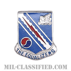 第522軍事情報大隊（522nd Military Intelligence Battalion）[カラー/クレスト（Crest・DUI・DI）バッジ]の画像