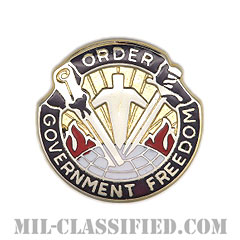 第353民事活動コマンド（353rd Civil Affairs Command）[カラー/クレスト（Crest・DUI・DI）バッジ]の画像