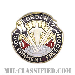 第353民事活動コマンド（353rd Civil Affairs Command）[カラー/クレスト（Crest・DUI・DI）バッジ]画像
