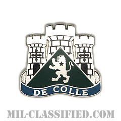 第713軍事情報大隊（713th Military Intelligence Battalion）[カラー/クレスト（Crest・DUI・DI）バッジ]の画像