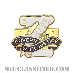 第321民事活動旅団（321st Civil Affairs Brigade）[カラー/クレスト（Crest・DUI・DI）バッジ]画像