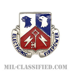 第307軍事情報大隊（307th Military Intelligence Battalion）[カラー/クレスト（Crest・DUI・DI）バッジ]画像