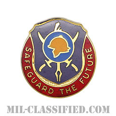 第404民事活動大隊（404th Civil Affairs Battalion）[カラー/クレスト（Crest・DUI・DI）バッジ]画像