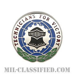 第203軍事情報大隊（203rd Military Intelligence Battalion）[カラー/クレスト（Crest・DUI・DI）バッジ]の画像