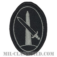 陸軍ワシントン軍管区（Army Military District of Washington）[UCP（ACU）/メロウエッジ/ベルクロ付パッチ]の画像