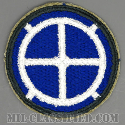 第35歩兵師団（35th Infantry Division）[カラー/カットエッジ/パッチ/1点物]の画像