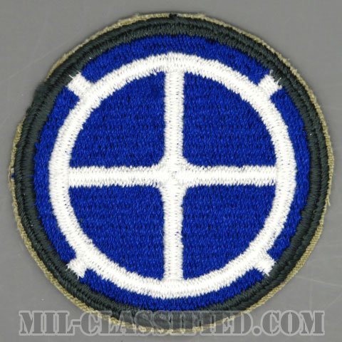 第35歩兵師団（35th Infantry Division）[カラー/カットエッジ/パッチ/1点物]の画像