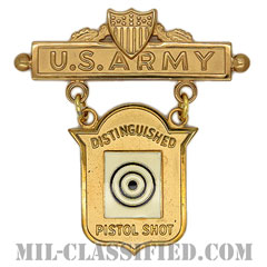射撃技術競技章 (陸軍栄誉ピストルショット章)（Army Distinguished Pistol Shot Badge）[バッジ]画像