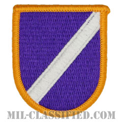 第96民事活動大隊A中隊（Company A, 96th Civil Affairs Battalion）[カラー/メロウエッジ/ベレーフラッシュパッチ]画像