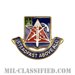 第10山岳師団第4旅団戦闘団特殊部隊大隊（STB, 4th BCT, 10 Mountain Division）[カラー/クレスト（Crest・DUI・DI）バッジ]画像