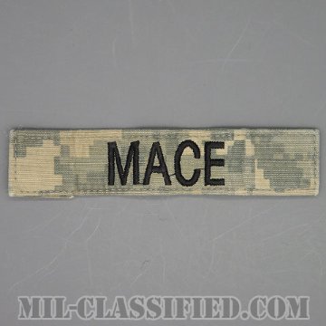 MACE [UCP（ACU）/ブラック刺繍/ネームテープ/ベルクロ付パッチ/中古1点物]画像