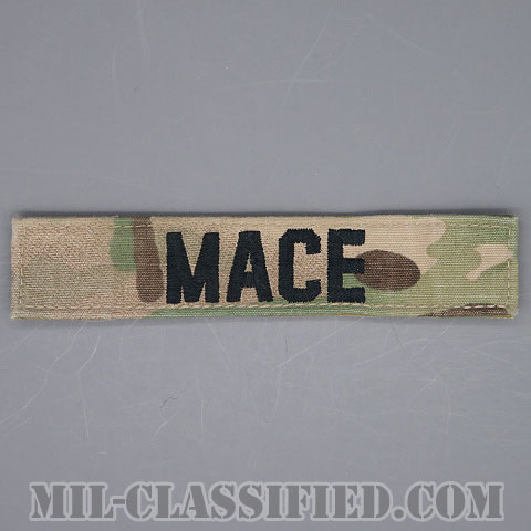 MACE [OCP/ブラック刺繍/ネームテープ/ベルクロ付パッチ/中古1点物]の画像