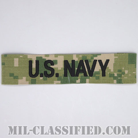 U.S.NAVY [NWU Type3（AOR2）/海軍ネームテープ/生地テープパッチ/中古1点物]の画像