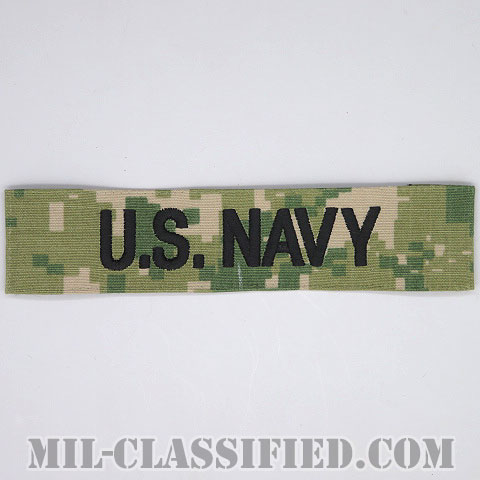 U.S.NAVY [NWU Type3（AOR2）/海軍ネームテープ/生地テープパッチ/中古1点物]画像