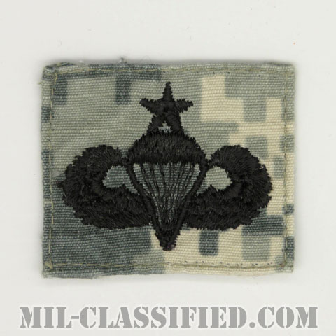 空挺章 (シニア)（Parachutist Badge, Senior）[UCP（ACU）/パッチ/中古1点物]画像