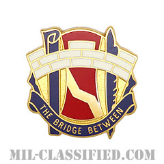 第98民事活動大隊（98th Civil Affairs Battalion）[カラー/クレスト（Crest・DUI・DI）バッジ]画像