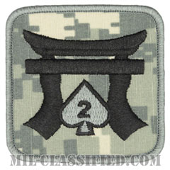 第506歩兵連隊第3旅団戦闘団第2大隊（2nd Battalion, 3rd BCT, 506th Infantry Regiment）[UCP（ACU）/ヘルメット用/パッチ]の画像