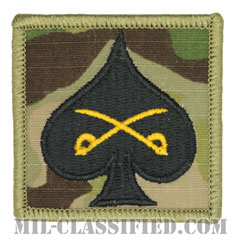 第61騎兵連隊第1大隊（1st Squadron, 61st Cavalry Regiment）[OCP/ヘルメット用/パッチ]の画像