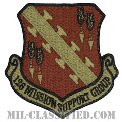 第126作戦支援群（126th Mission Support Group）[OCP/カットエッジ/ベルクロ付パッチ]画像