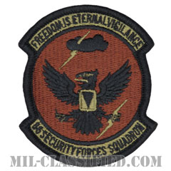 第86警備隊（86th Security Forces Squadron）[OCP/メロウエッジ/ベルクロ付パッチ]画像