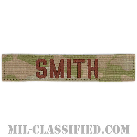 SMITH [OCP（3C）/ブラウン刺繍/空軍ネームテープ/ベルクロ付パッチ]画像
