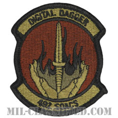 第492特殊作戦高度能力隊（492nd Special Operations Advanced Capability Squadron）[OCP/メロウエッジ/ベルクロ付パッチ]画像