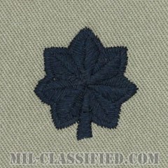 中佐（Lieutenant Colonel (LTC)）[ABU/空軍階級章/パッチ/ペア（2枚1組）]の画像