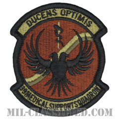 第39医療支援隊（39ｔｈ Medical Support Squadron）[OCP/メロウエッジ/ベルクロ付パッチ]画像