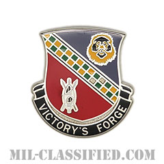 第82民事活動大隊（82nd Civil Affairs Battalion）[カラー/クレスト（Crest・DUI・DI）バッジ]画像