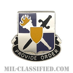 第402民事活動大隊（402nd Civil Affairs Battalion）[カラー/クレスト（Crest・DUI・DI）バッジ]画像