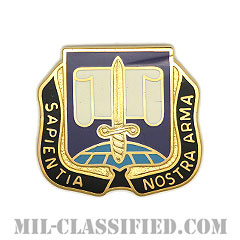 第415民事活動大隊（415th Civil Affairs Battalion）[カラー/クレスト（Crest・DUI・DI）バッジ]画像