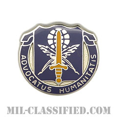 第416民事活動大隊（416th Civil Affairs Battalion）[カラー/クレスト（Crest・DUI・DI）バッジ]の画像
