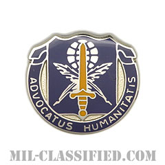 第416民事活動大隊（416th Civil Affairs Battalion）[カラー/クレスト（Crest・DUI・DI）バッジ]画像