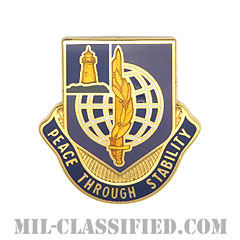 第437民事活動大隊（437th Civil Affairs Battalion）[カラー/クレスト（Crest・DUI・DI）バッジ]画像