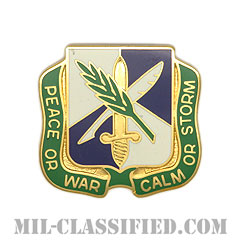 第450民事活動大隊（450th Civil Affairs Battalion）[カラー/クレスト（Crest・DUI・DI）バッジ]の画像