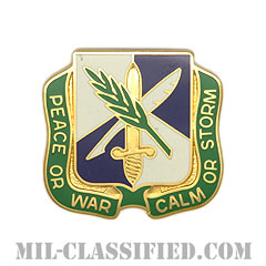 第450民事活動大隊（450th Civil Affairs Battalion）[カラー/クレスト（Crest・DUI・DI）バッジ]画像