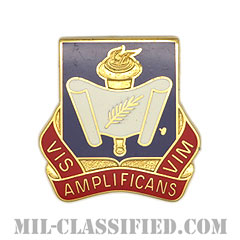 第489民事活動大隊（489th Civil Affairs Battalion）[カラー/クレスト（Crest・DUI・DI）バッジ]画像