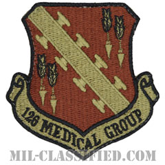 第126医療群（126th Medical Group）[OCP/カットエッジ/ベルクロ付パッチ]の画像