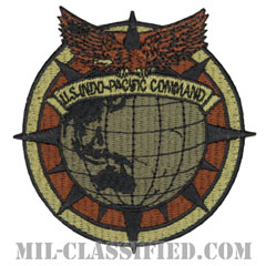 インド太平洋軍（Indo-Pacific Command）[OCP/カットエッジ/ベルクロ付パッチ]の画像