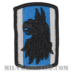 第470軍事情報旅団（470th Military Intelligence Brigade）[カラー/メロウエッジ/パッチ]の画像