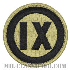 第9軍団（9th Corps）[OCP/メロウエッジ/ベルクロ付パッチ]の画像