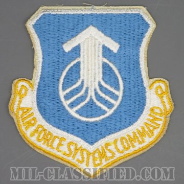 空軍システム軍団（Air Force Systems Command）[カラー/カットエッジ/パッチ/1960s/4インチ規格]画像