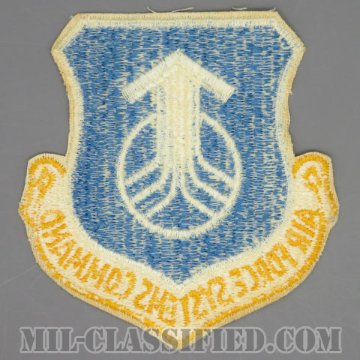 空軍システム軍団（Air Force Systems Command）[カラー/カットエッジ/パッチ/1960s/4インチ規格]画像