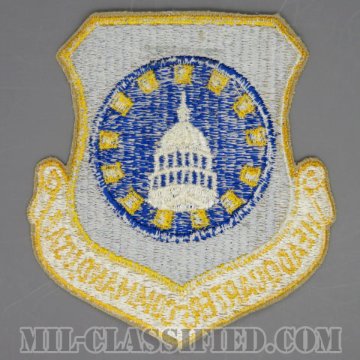 アメリカ空軍本部軍団（Headquarters Command, USAF）[カラー/カットエッジ/パッチ/1960s/4インチ規格]画像