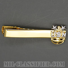 最先任上等兵曹タイクリップ（Master Chief Petty Officer, Tie Clasp/Tie Clip）[ネクタイピン/ゴールド]の画像