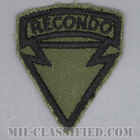 第4歩兵師団リコンドースクール（4th Infantry Division Recondo School）[サブデュード/カットエッジ/パッチ/1点物]の画像