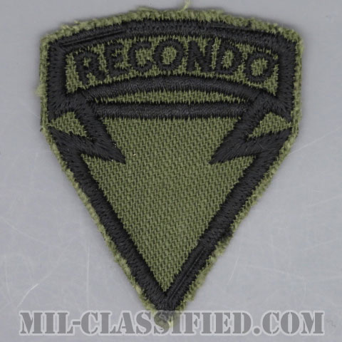 第4歩兵師団リコンドースクール（4th Infantry Division Recondo School）[サブデュード/カットエッジ/パッチ/1点物]画像