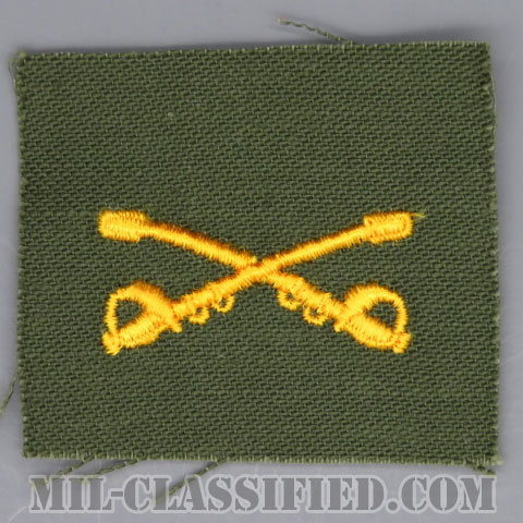騎兵科章（Cavalry Branch Insignia）[カラー/兵科章/パッチ/1点物]の画像